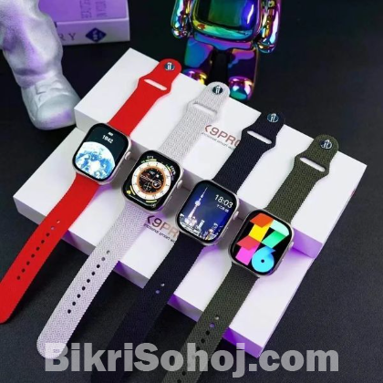 HK9 Pro AMOLED Display Bluetooth Calling Smart Watch